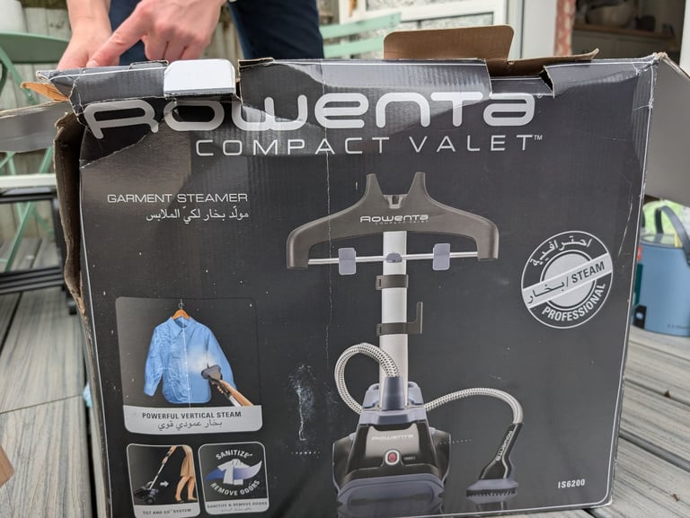 image for  Compact Valet Clothes Steamer. 