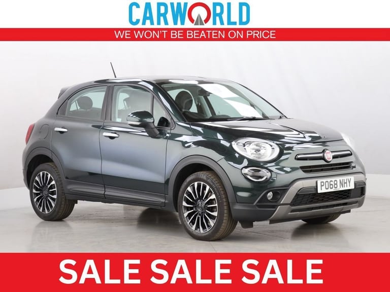 image for 2018 Fiat 500X 1.0 FireFly Turbo MultiAir City Cross SUV 5dr Petrol Manual Euro 6 (s/s) (1 HATCHB...