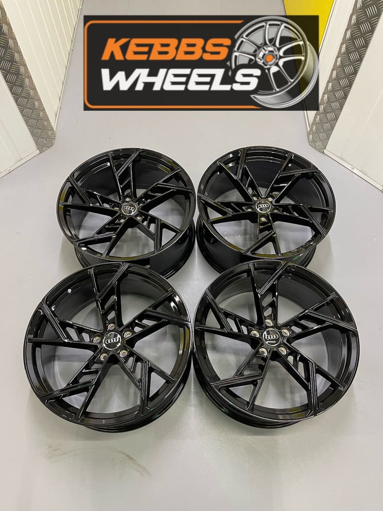 20" 2024 ABT AUDI RS6 RS7 STYLE ALLOY WHEELS A4 A5 A6 A7 A8 S4 S5 S6 Q3 Q5 VW GOLF R GTI TT A3