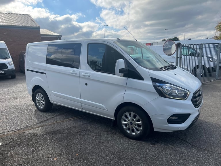 2019 Ford Transit Custom 2.0 EcoBlue 130ps D/Cab SWB Limited Van Crew Van Diesel Manual