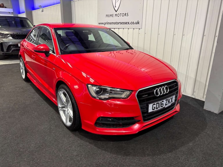 2016 Audi A3 2.0 A3 S Line Nav TDI Quattro Semi-Auto 4WD 4dr Saloon Diesel Automatic