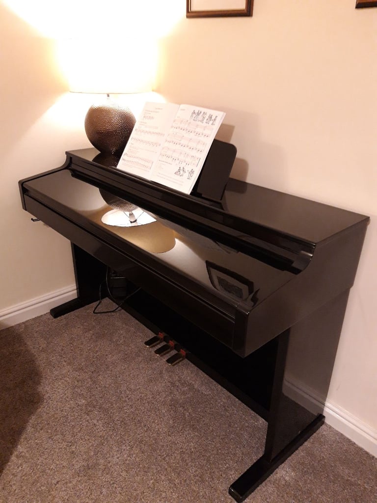 image for Concert Electric Piano with high glossy black lacquer finish. 