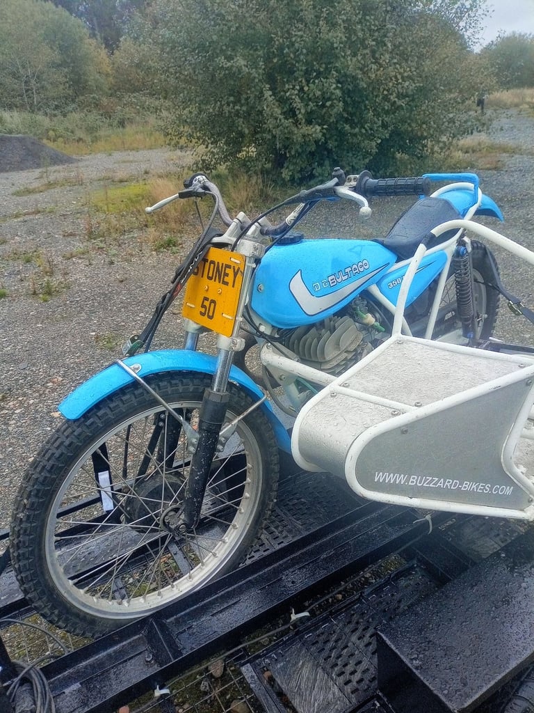 image for Trials bike sidecar, Bultaco 350 trials bike and sidecar 