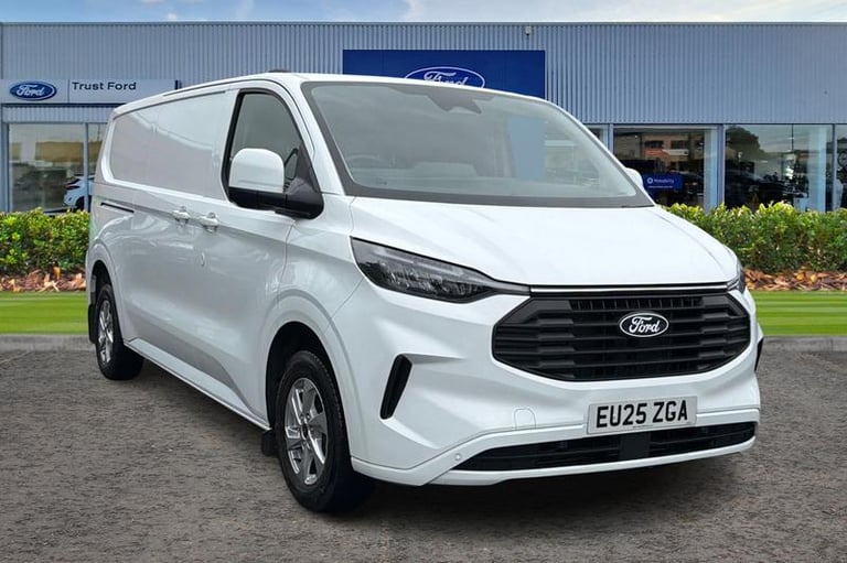 image for 2025 Ford Transit Custom 320 Limited L2 LWB FWD 2.0 EcoBlue 136ps Low Roof, AIR CONDITIONING, DUA...