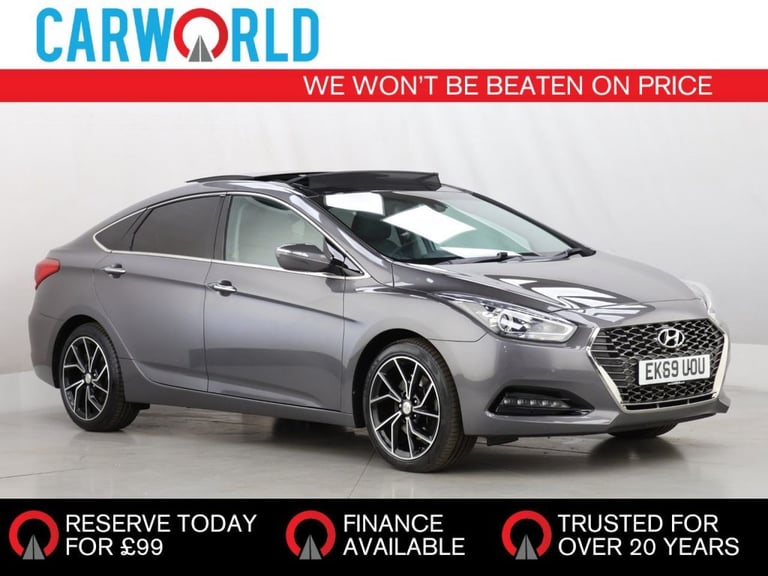 2019 Hyundai i40 1.6 CRDi Premium Saloon 4dr Diesel DCT Euro 6 (s/s) (136 ps) Saloon Diesel Autom...