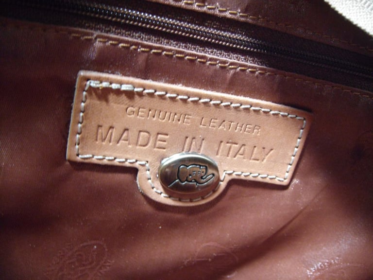 AVORIO ITALIAN LEATHER BAG DARK BEIGE MESSENGER, CROSSBODY BAG