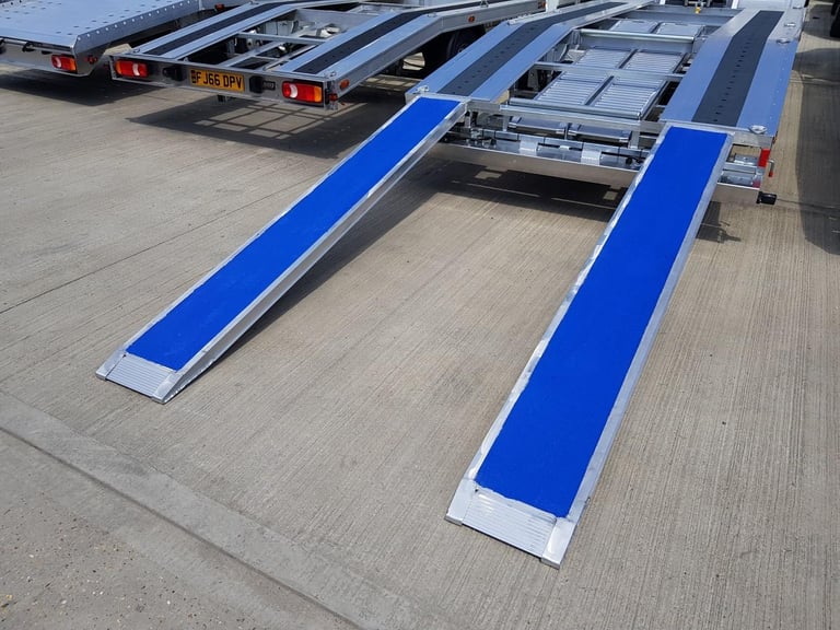 Recovery Truck Car Transporter Aluminium Loading Ramps 240cm x 34cm 
