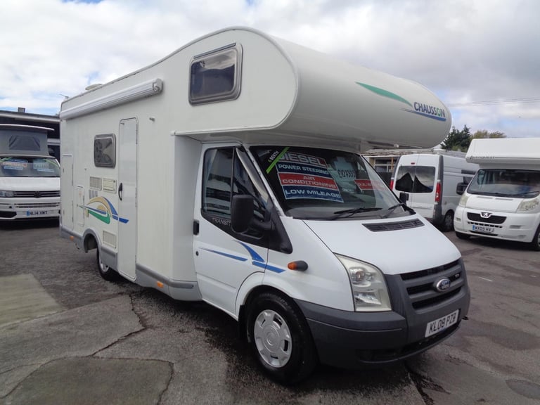 Chausson Flash 03 6 Berth Ford Transit DIESEL MANUAL 2008/08