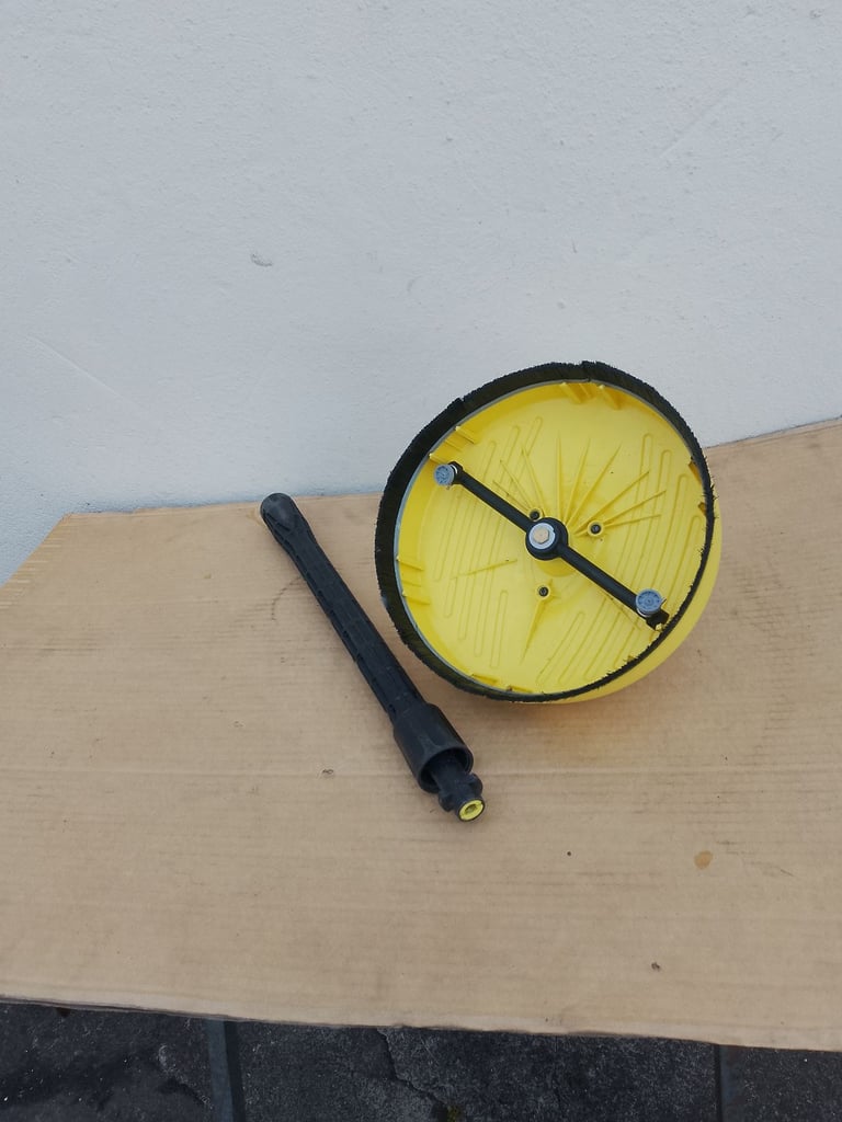 image for 🛑 FREE DELIVERY, 'KARCHER' DECK SCRUBBER TOOL WITH EXTENSION PIPE 