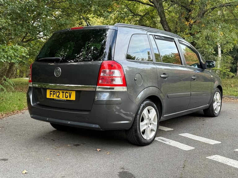 2012 Vauxhall Zafira 1.6i [115] Exclusiv 5dr MPV Petrol Manual