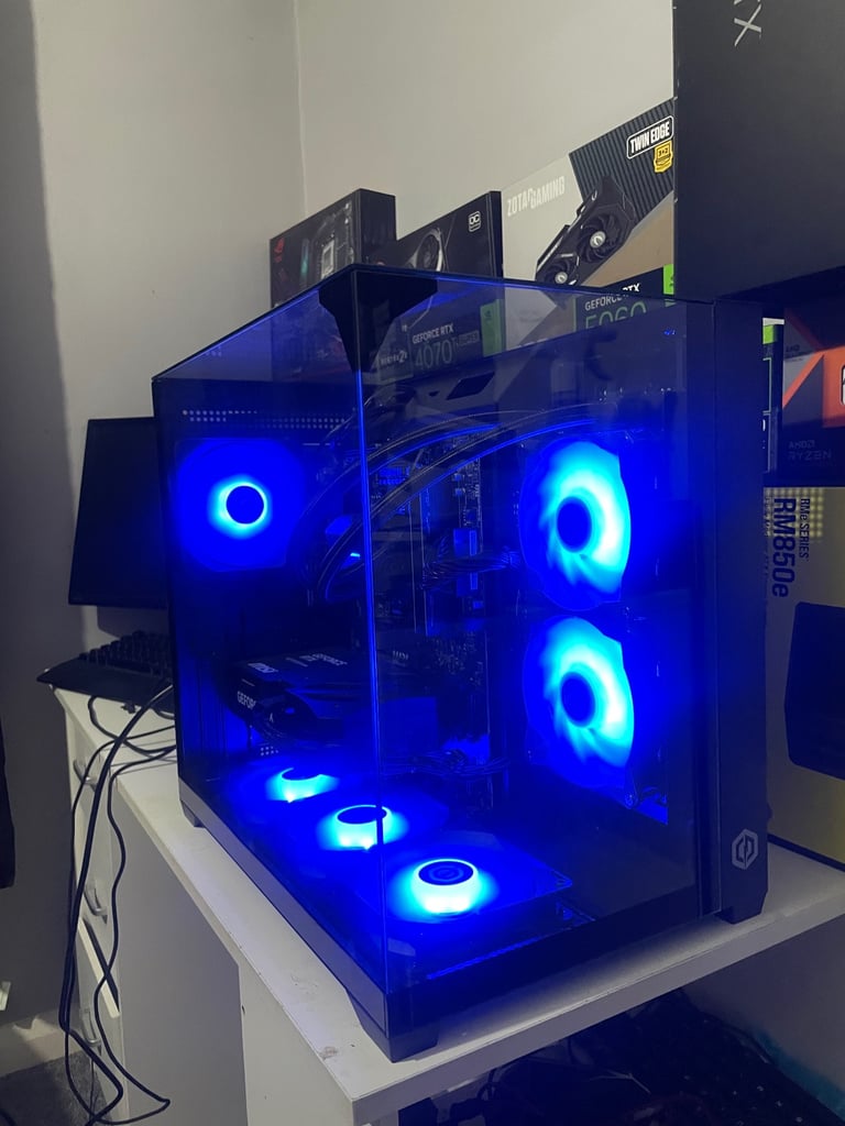 image for RTX 5070 RYZEN 9800x3D CUSTOM BUILD GAMING PC DESKTOP COMPUTER