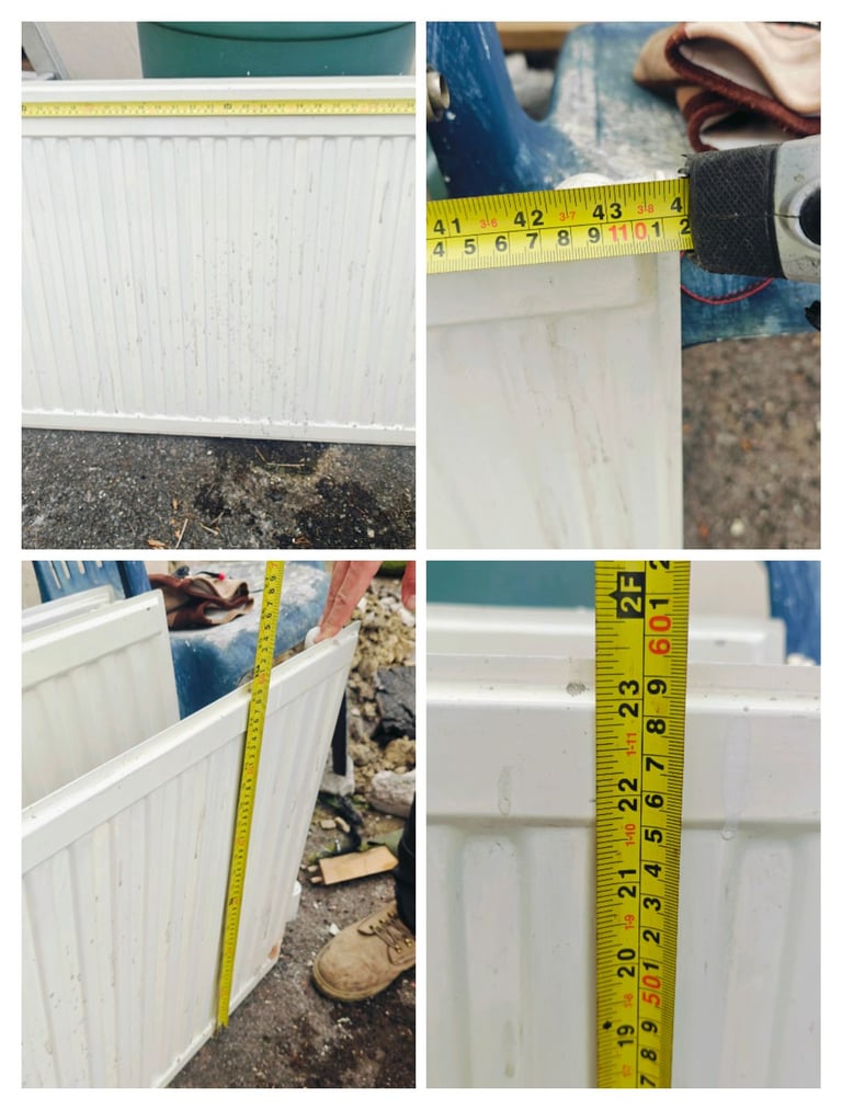 Assortment of radiators Type 10, Type 11 and Type 21, VGC