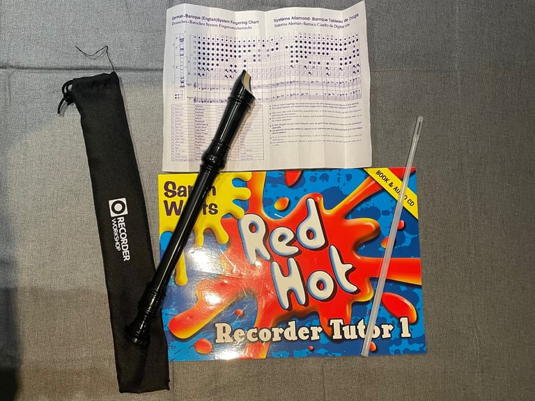 image for Recorder With Red Hot Book