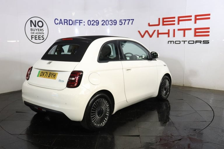 2021 Fiat 500e C 42kWh Icon 2dr Auto Convertible (SAT NAV, CRUISE)  Convertible ELECTRIC Automatic