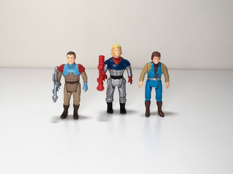 image for 1987 Dino Riders Vintage Tyco Action Figures Bundle 1980s