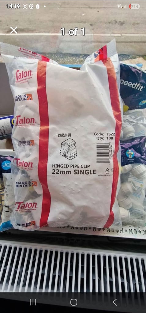 JG Speedfit fittings 