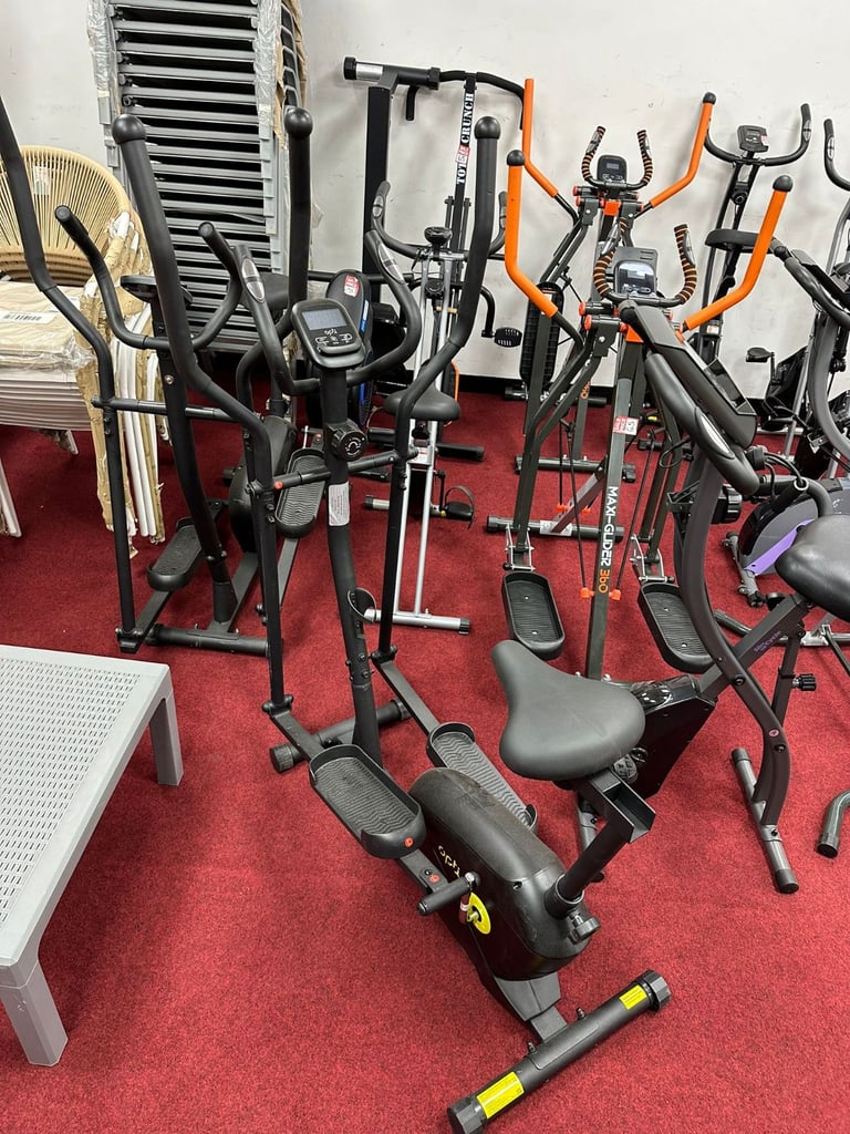 Opti 2 in 1 Magnetic Cross Trainer and Exercise Bike