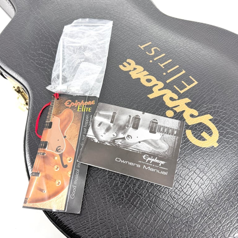 2015 Epiphone Japan Elitist 1965 Casino - Natural - Trades