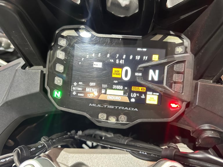 Ducati Multistrada 1260 S Volcano Grey, Full Service History
