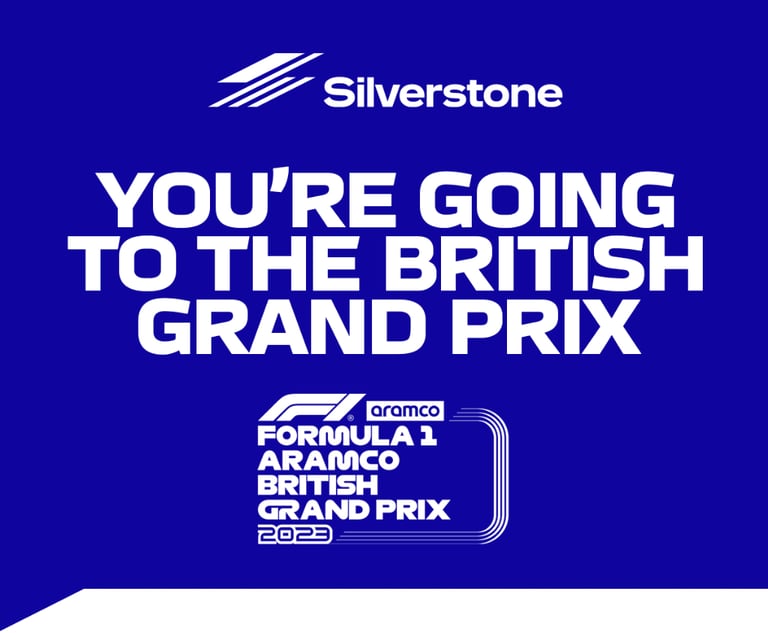 2 x Sun 9th July British Grand Prix tickets plus fast track passes