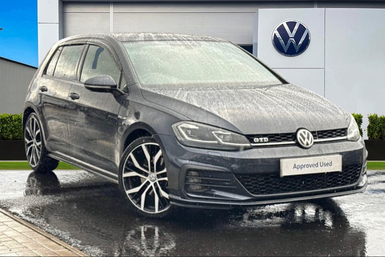 image for 2018 Volkswagen Golf 2.0 TDI 184 GTD 5dr DSG **PAN ROOF, 19' SANTIAGO, KEYLESS** Hatchback DIESEL...