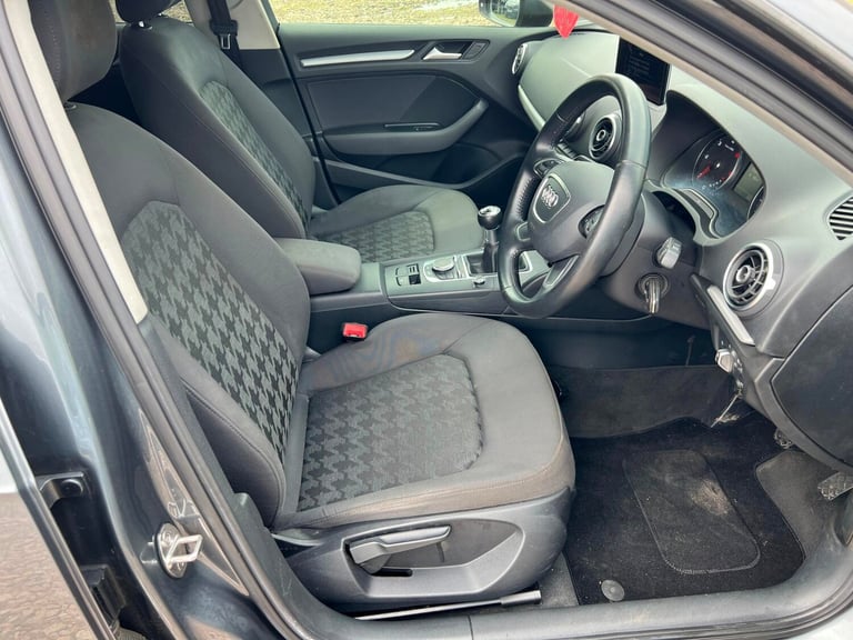 2015 AUDI A3 SE TECHNIK GREY ULEZ SALVAGE DAMAGED REPAIR CAT S LOGBBOK