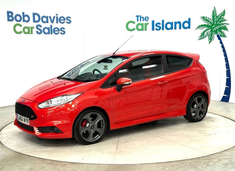 2016 66 FORD FIESTA 1.6T ECOBOOST ST-3 HATCHBACK 3DR PETROL MANUAL EURO 6 (182 P