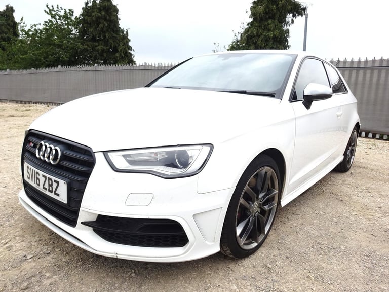 2016 16 REG AUDI S3 QUATTRO AUTO DAMAGED REPAIRABLE SALVAGE