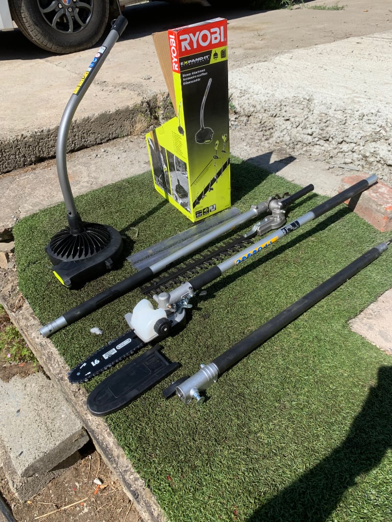 Hedge Trimmer, Pole Pruner, Leaf Blower, Attachments, For Petrol Multi