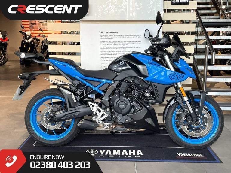 SUZUKI GSX-8S (GSX800 RQM3) 2023 BLUE 18K MILES FULL SERVICE HISTORY - SUPERB !