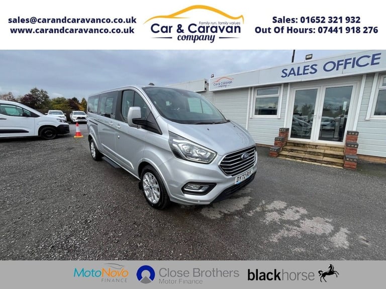 2022 72 FORD TOURNEO CUSTOM 2.0 320 ECOBLUE TITANIUM MINIBUS DOUBLE CAB 5DR DIES
