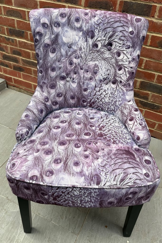 image for Peacock feather chair