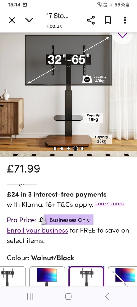image for Brand new tv stand