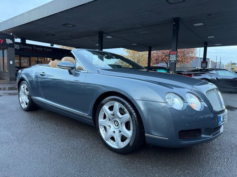 2007 57 BENTLEY CONTINENTAL 6.0 W12 GTC CONVERTIBLE 2DR PETROL AUTO 4WD EURO 4 (