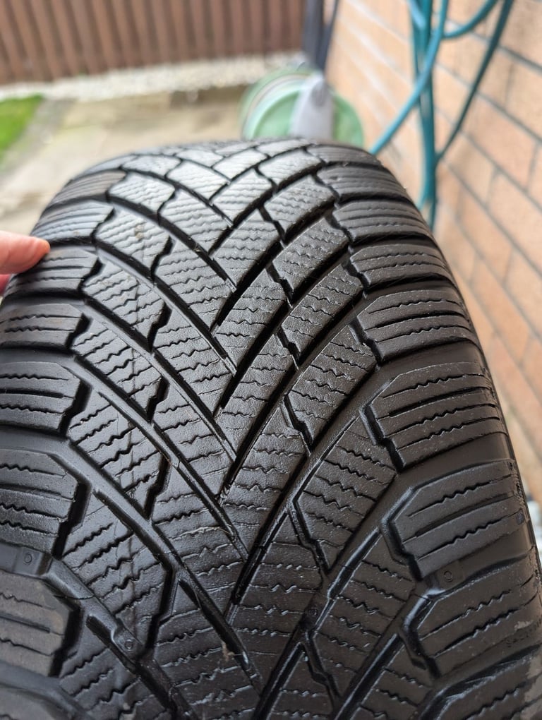 Autec skandic 16 inch alloys continental winter tyres TS850 