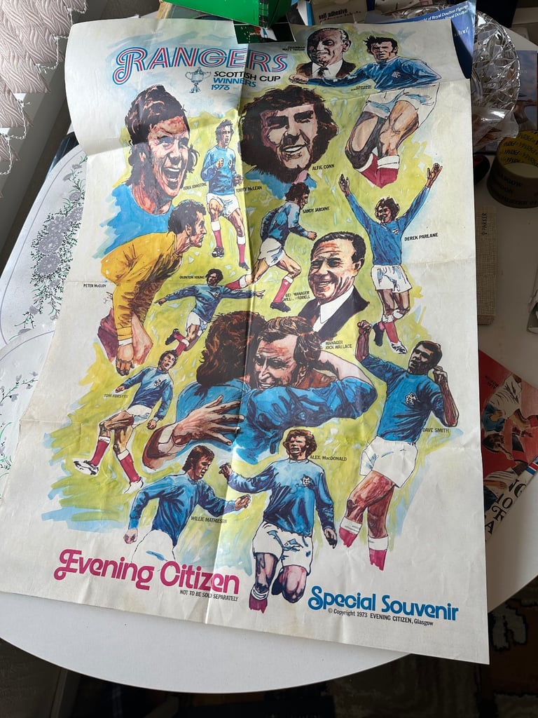image for Rangers memorabilia 