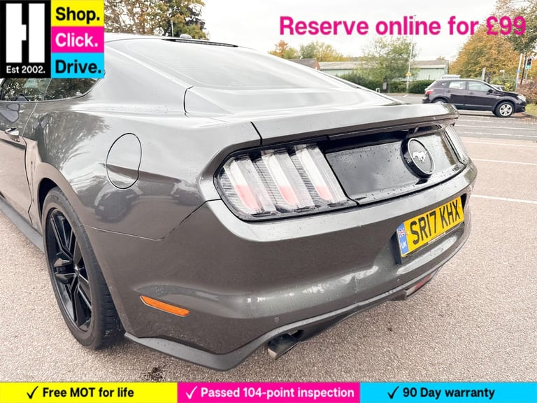 2017 Ford Mustang 2.3T EcoBoost Fastback 2dr Petrol Manual Euro 6 (317 ps) COUPE Petrol Manual