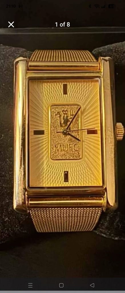 image for MANCHESTER UNITED GOLD LIMITED EDITION GENTS WATCH 