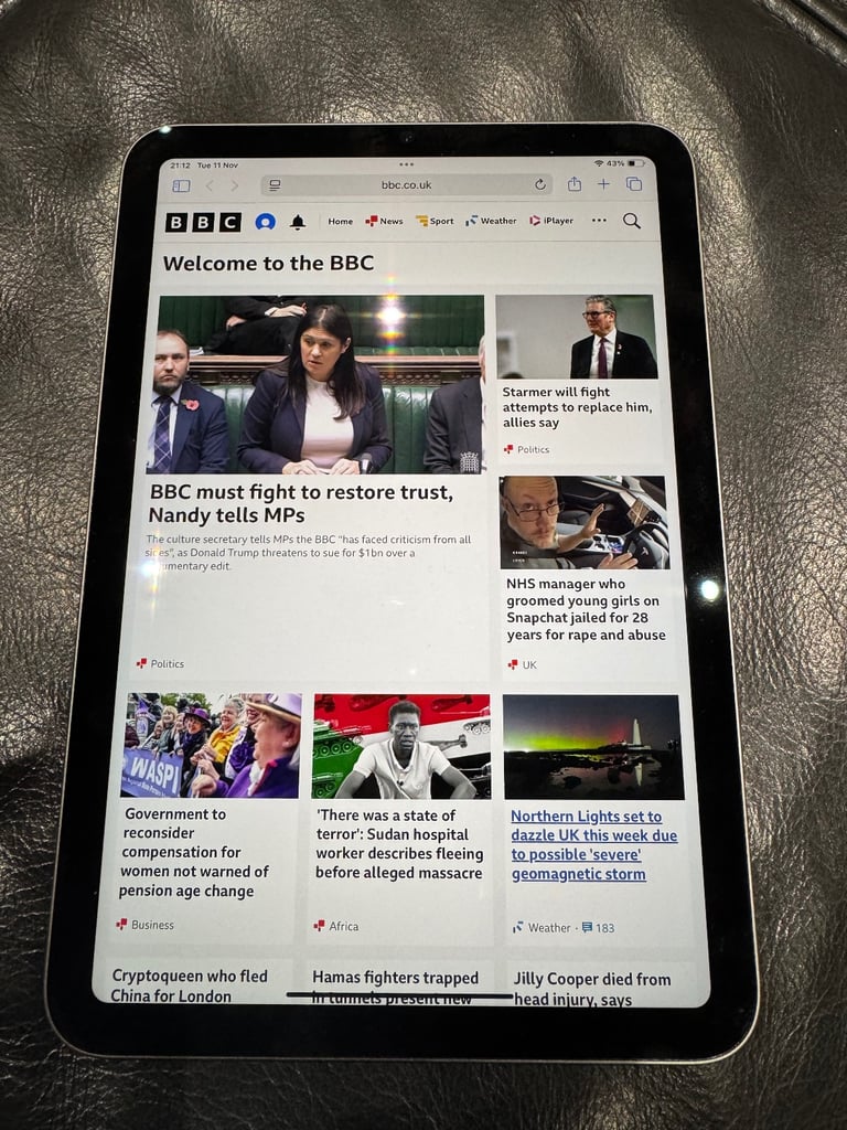 LATEST IPAD MINI PRO A17 256GB WIFI MODEL