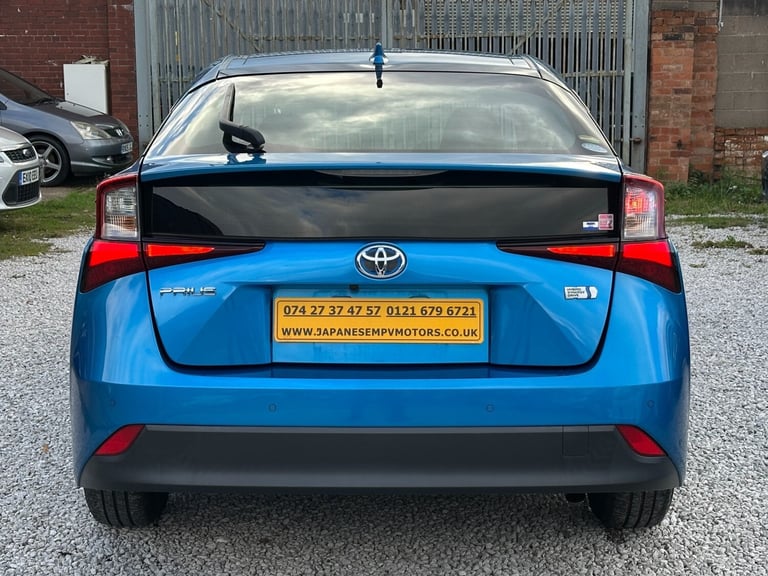 2019 TOYOTA PRIUS 1.8L Petrol Hybrid Electric Euro 6 Automatic 5 Seater 5 Doors