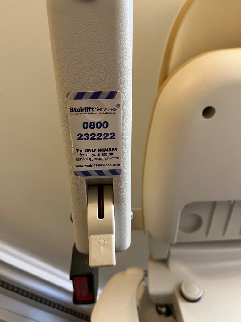 Acorn Straight Stairlift with remote control 