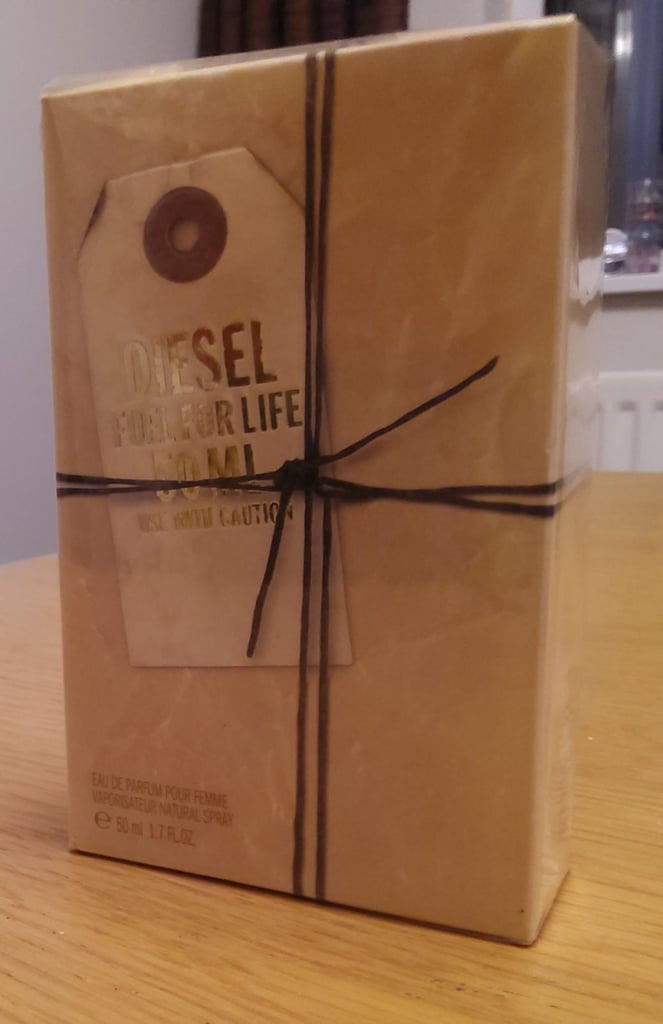New shrink wrapped Diesel "Fuel for life " 50ml Eau de parfum spray. Pour femme