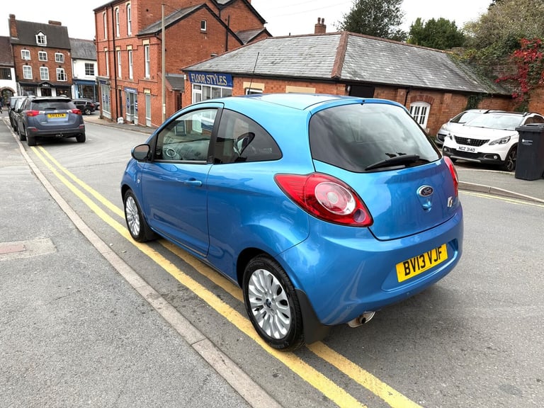 2013 Ford Ka 1.2 Zetec Hatchback 3dr Petrol Manual Euro 5 (s/s) (69 ps) Hatchback Petrol Manual