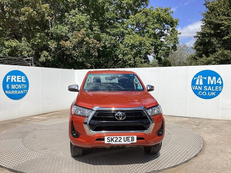 2022 Toyota Hilux D-4D Icon 4X4 D/C A/C Euro 6 Pickup Diesel Manual