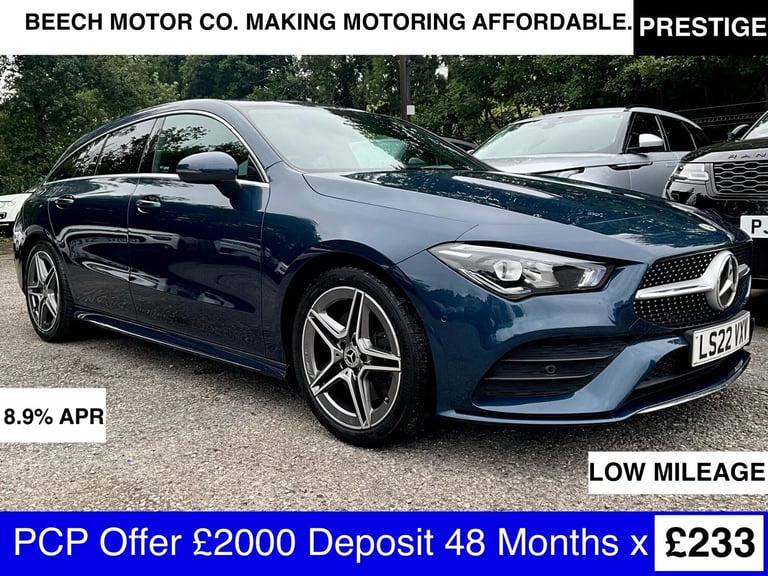 2022 Mercedes-Benz CLA 1.3 CLA200 AMG Line Shooting Brake 7G-DCT Euro 6 (s/s) 5dr ESTATE Petrol A...