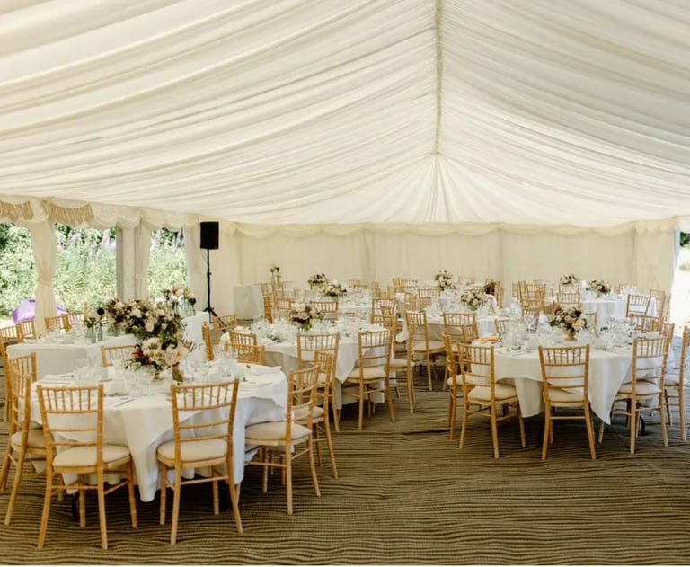 image for Marquee & Gazebo Tent Hire plus Chairs & Tables for Parties, Weddings or Funeral covering KENT