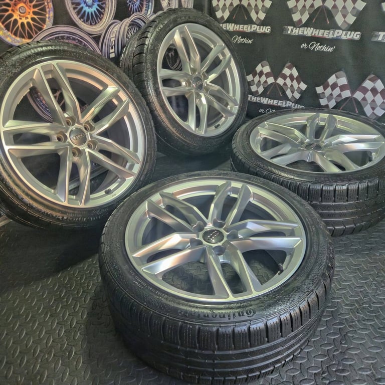 18" AUDI S4 RS ALLOY WHEELS 5×112 FIT AUDI, VW, SEAT, SKODA/ FAST DELIVERY