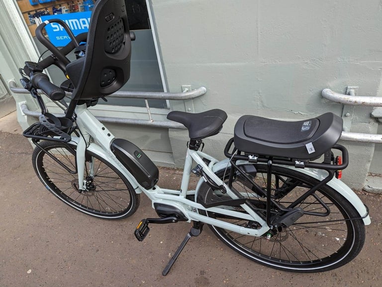 image for Gazelle Bloom e-bike with child seats 