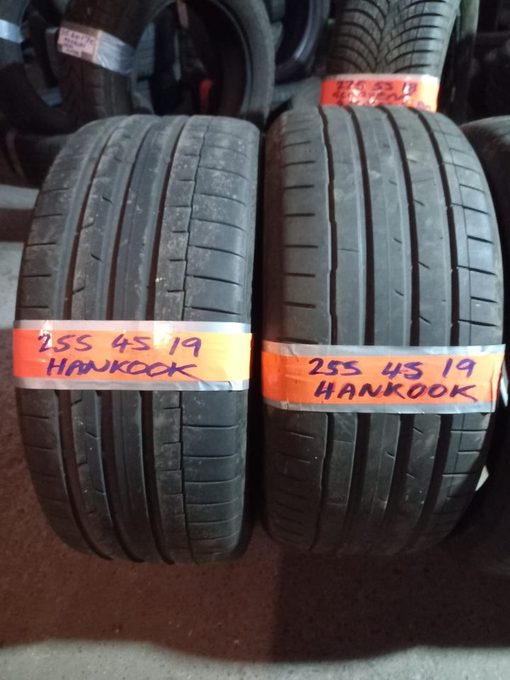 255 45 19 Hankook only Matching set £200 fitted and balance open 7 days a week