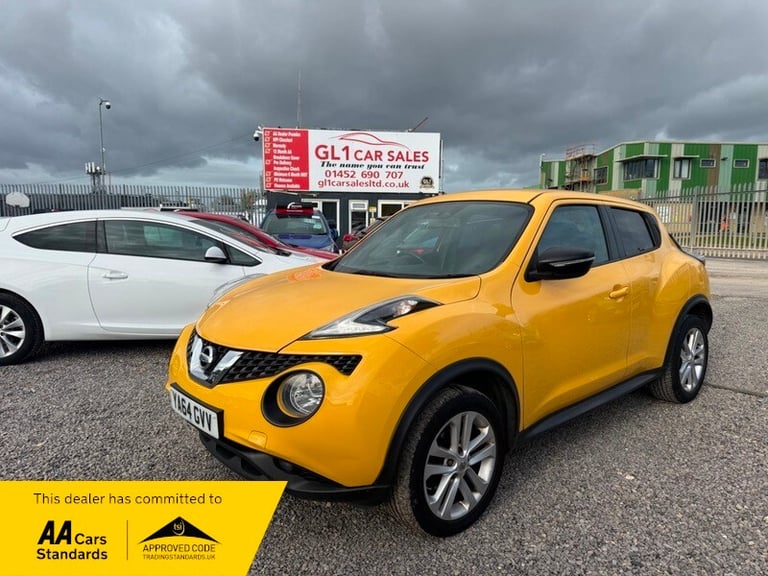 image for Nissan Juke ACENTA PREMIUM DIG-T+YELLOW JIKE+ULEZ COMPLAINT+REAR CAMERA+SATNAV+3
